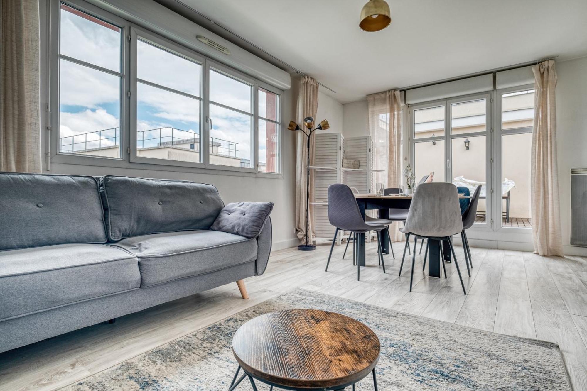 Appartement Family Terrasse 6-7Pers Proche Disney Et Gare Монтеврен Екстер'єр фото