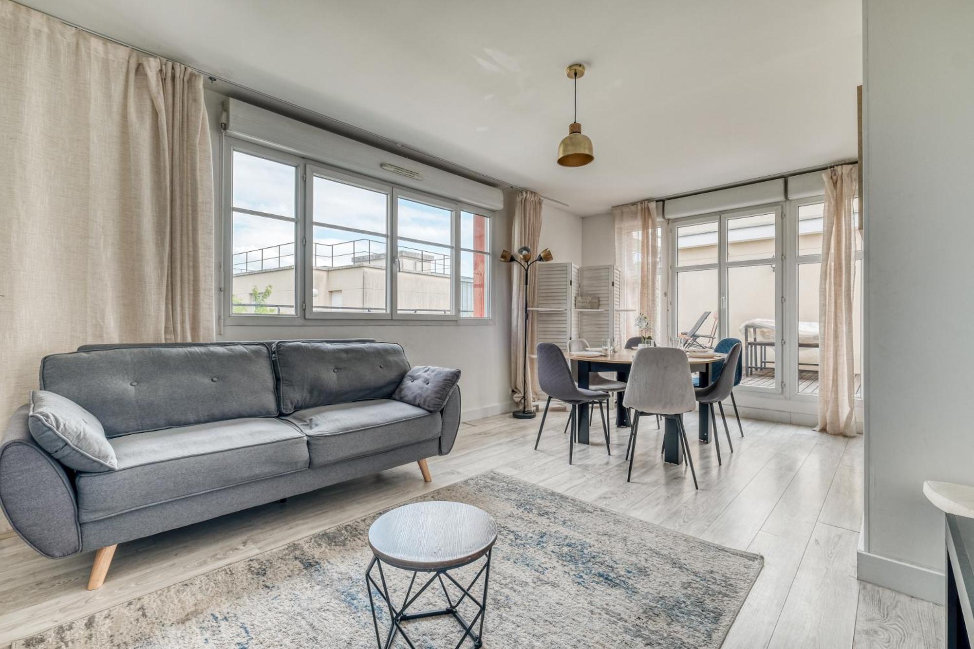 Appartement Family Terrasse 6-7Pers Proche Disney Et Gare Монтеврен Екстер'єр фото